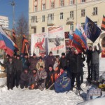 «Удар по Украине – это удар по России!» – в Екатеринбурге прошли митинги Всероссийского Национально-освободительного движения