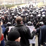 Вправление мозгов активистам евромайдана в Одессе