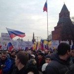 В Москве более 65 тыс. человек вышли на митинг в поддержку жителей Крыма