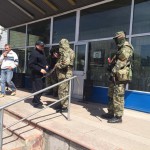 Сторонники федерализации заняли городской отдел милиции в городе Константиновка