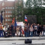 «Юго-восток, мы с тобой!» – митинг в поддержку Юго-востока Украины прошел в Екатеринбурге