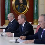 Владимир Путин прибыл в Астану на подписание Договора о Евразийском союзе