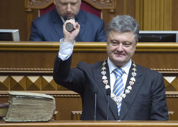 Церемония вступления в должность нового президента Украины Петра Порошенко