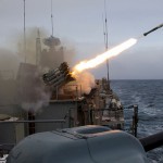 Черноморский флот отработал нанесение ракетного удара по кораблям условного противника 