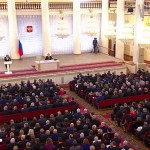 Собрание членов Совфеда и депутатов Госдумы по вопросам борьбы с терроризмом