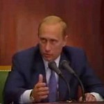 Путин В.В. Самая первая Ежегодная пресс-конференция 2001 год