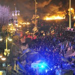 Протестующие в Киеве захватили лейтенанта внутренних войск