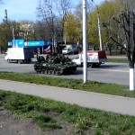 Экипажи шести боевых машин перешли на сторону ополченцев в Краматорске
