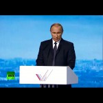 Владимир Путин принял участие в пленарном заседании ОНФ 