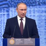 Владимир Путин принял участие в пленарном заседании ПМЭФ-2016